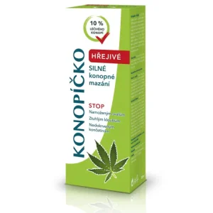 Nejprodávanější Konopíčko Hřejivé konopné mazání 200 ml