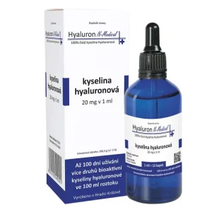 N-Medical Hyaluron 100% kyselina hyaluronová 100 ml Pouze Dnes
