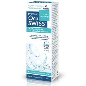 Nakupujte Hned Premium Ocuswiss Extra Comfort roztok na kontaktní čočky 380 ml
