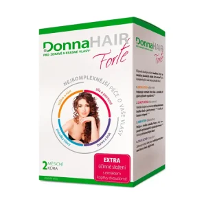 DonnaHAIR Forte 2měsíční kúra 60 tobolek Omezená Nabídka