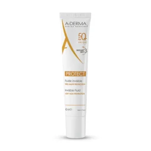 A-Derma Protect SPF50+ Transparetní fluid 40 ml Nízká Cena
