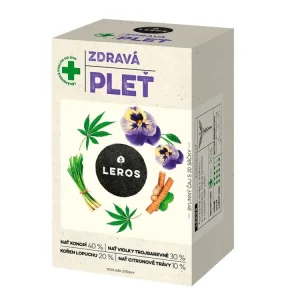 Leros Zdravá pleť nálevové sáčky 20x1,5 g Pouze Dnes