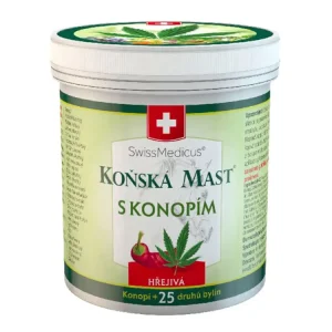 Herbamedicus Koňská mast s konopím hřejivá 250 ml Nejprodávanější