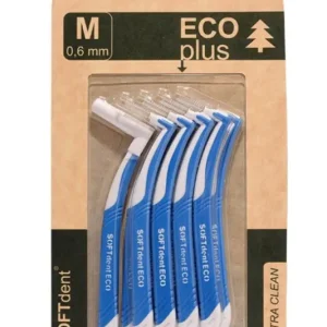 Bezpečná Platba Softdent ECO mezizubní kartáček zahnutý 0,6 mm 10 ks