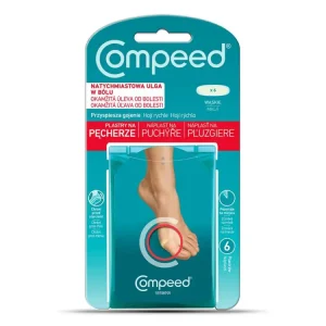 Compeed Náplast na puchýře malá 6 ks Oblíbený