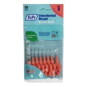 TePe ExtraSoft mezizubní kartáčky 0,5 mm červené 8 ks Ověřený