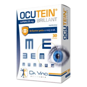 Ocutein Brillant Lutein 25 mg 30 tobolek Horká Nabídka