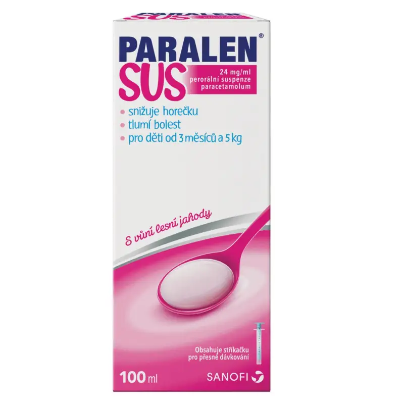 Must-Have Paralen SUS 24 mg/ml perorální suspenze 100 ml