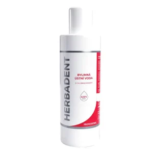 Herbadent Professional bylinná ústní voda s chlorhexidinem 240 ml Originální