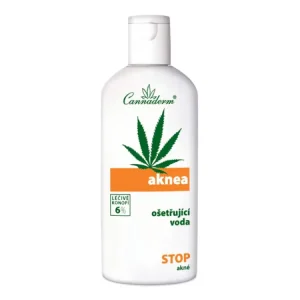 Cannaderm Aknea ošetřující voda 200 ml Tovární Cena