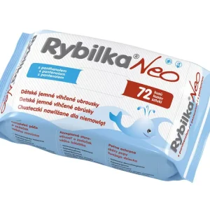 Rybilka Neo s panthenolem vlhčené ubrousky 72 ks Sleva