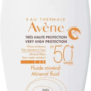 Avene Sun minerální fluid SPF50+ 40 ml Vrácení Zdarma