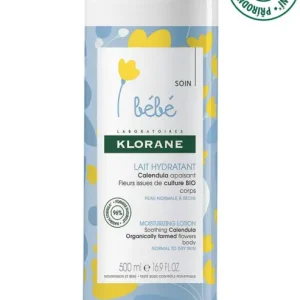 Klorane Bébé hydratační mléko 500 ml Akční Nabídka