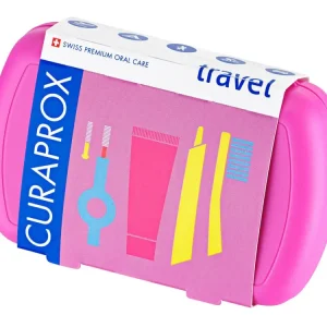 Bezpečná Platba Curaprox Travel set růžový