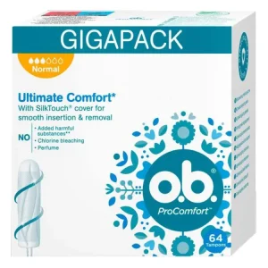Nejlepší Volba o.b. ProComfort Normal tampony 64 ks