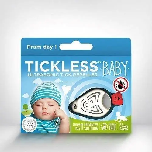 Vysoce Kvalitní Tickless Baby ultrazvukový odpuzovač klíšťat a blech pro děti béžový