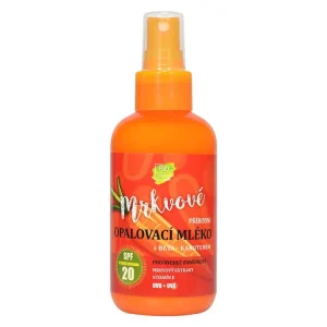 Tovární Cena Vivaco Mrkvové opalovací mléko SPF20 150 ml