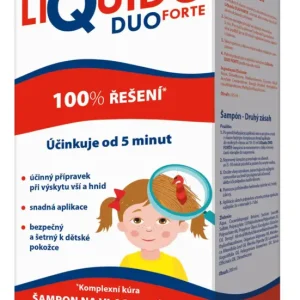 Expresní Doručení LiQuido DUO Forte šampon na vši 200 ml + sérum 125 ml set