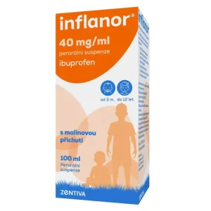 Cenově Výhodný Inflanor 40 mg/ml perorální suspenze 100 ml