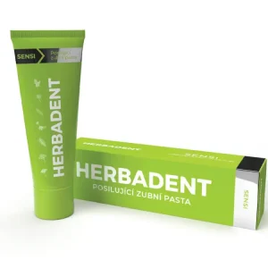 Horká Nabídka Herbadent Sensi posilující zubní pasta 75 g