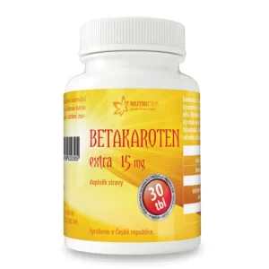 Zlevněný Nutricius Betakaroten Extra 15 mg 30 tablet