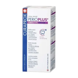 Značkový Curaprox Perio Plus+ Forte ústní voda 0,2% CHX 200 ml