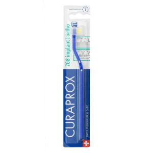 Bezpečná Platba Curaprox CS 708 Implant / Ortho zubní kartáček