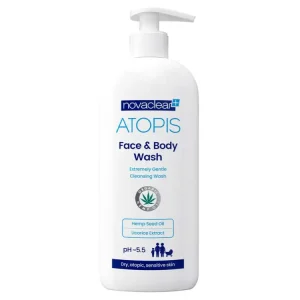 Autentický Biotter NovaClear Atopis Mycí gel na obličej a tělo 500 ml