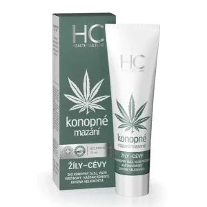 Health Culture konopné mazání žíly a cévy 75 ml Autentický