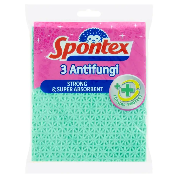 Spontex Antifungi Houbová utěrka 3 ks Speciální Cena