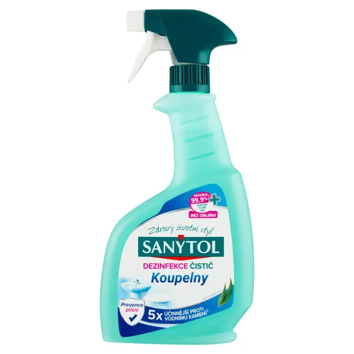 Sanytol Dezinfekce Čistič koupelny s vůní eukalyptu 500 ml Top Prodej