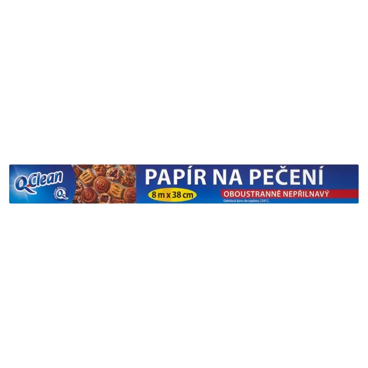 Nejlepší Cena Q-Clean Papír na pečení 8m x 38cm