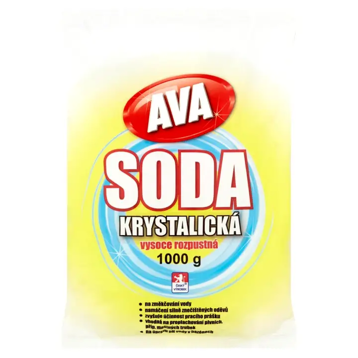 AVA Soda krystalická 1000 g Vrácení Zdarma