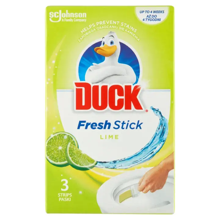 Duck Fresh Stick Limetka gelové pásky do WC mísy 27 g Ihned K Objednání