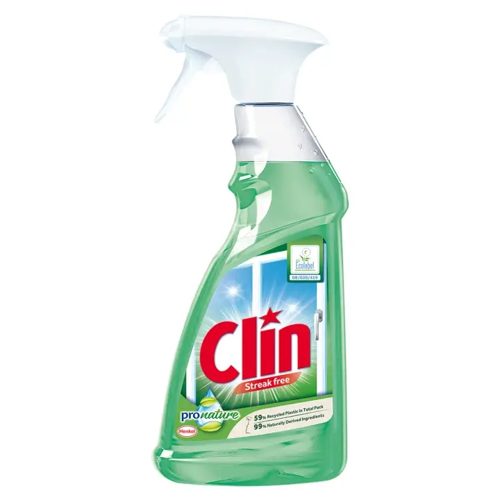 Clin Pro Nature Čistič skla 500 ml Expresní Doručení
