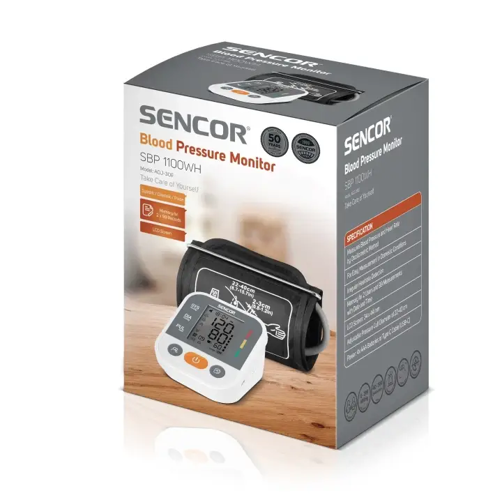 Sencor digitální tlakoměr SBP 1100WH Nejlepší Cena