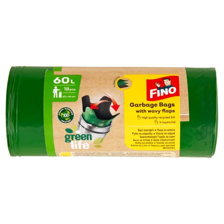 Fino Green Life Pytle na odpadky 60l 18 ks Rychlé Dodání
