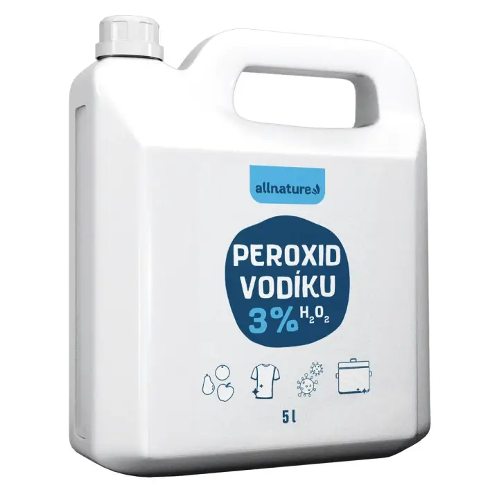 Nejprodávanější Allnature Peroxid vodíku 3% 5 l