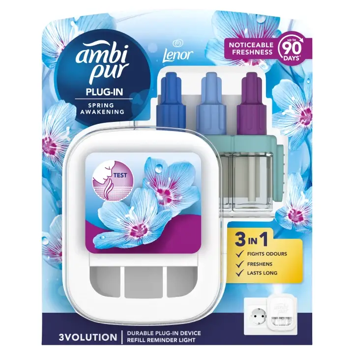 Ambi Pur 3Volution Osvěžovač vzduchu - startovací sada Lenor Spring Awakening 20 ml Expresní Doručení