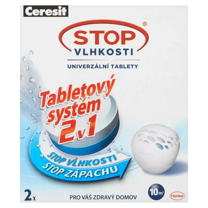 Sleva Ceresit Stop Vlhkosti Univerzální tablety 2 x 300 g