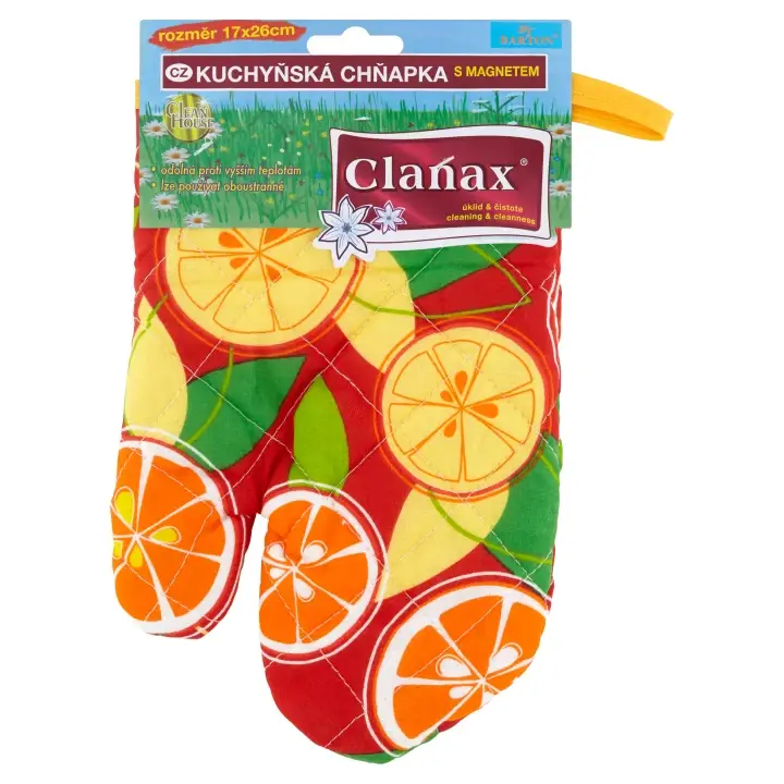 Clanax Kuchyňská chňapka s magnetem mix Finální Výprodej