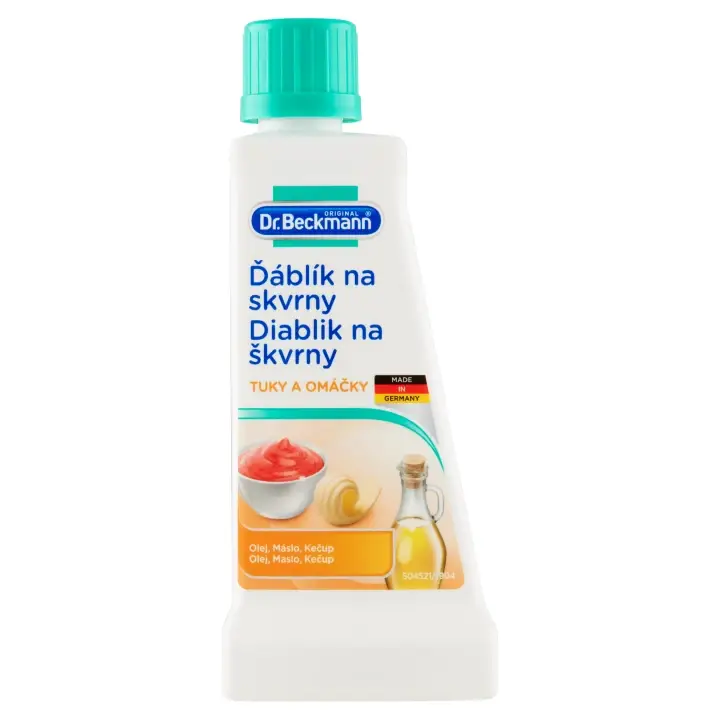 Dr. Beckmann Ďáblík na skvrny tuky a omáčky 50 ml Dokud Zásoby Vydrží