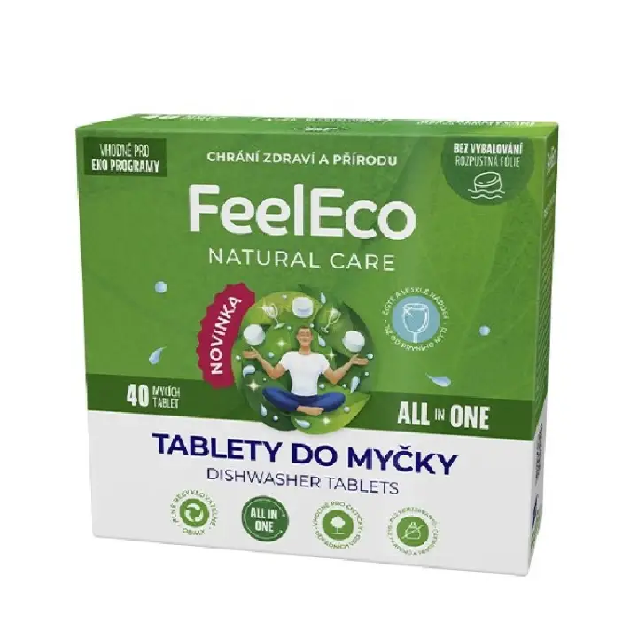 FeelEco Tablety do myčky All in One 40 ks Víkendová Akce