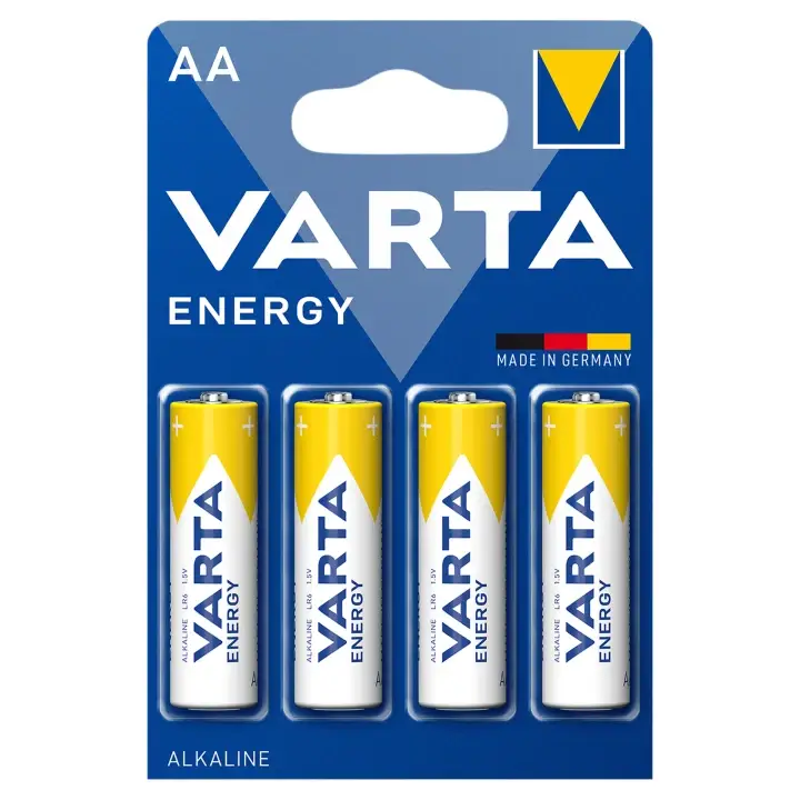Akční Cena Varta Energy AA Alkalické baterie 4 ks