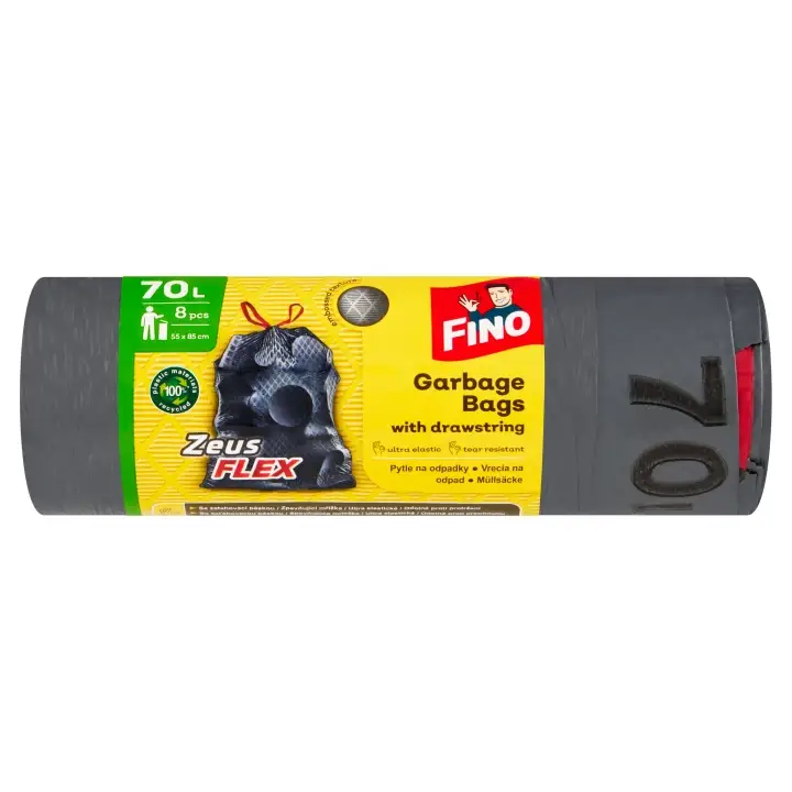 Fino Zeus Flex pytle na odpadky 70l 8 ks Vysoce Kvalitní