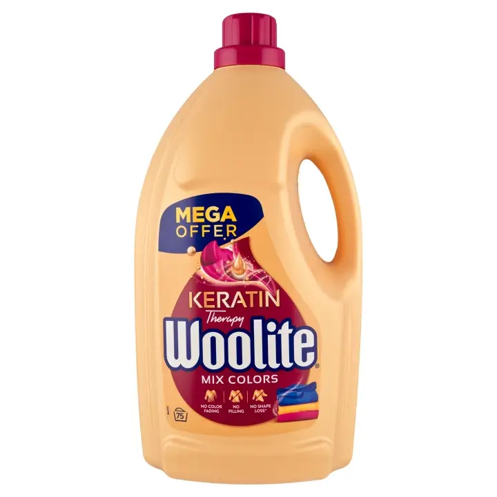 Woolite Keratin Therapy Prací gel na barevné prádlo 75 PD Aktuální