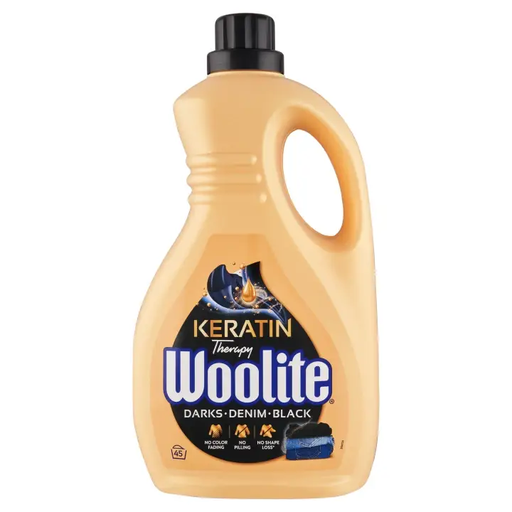 Woolite Keratin Therapy Darks Denim Black Prací gel s keratinem na tmavé prádlo 45 PD Horká Nabídka