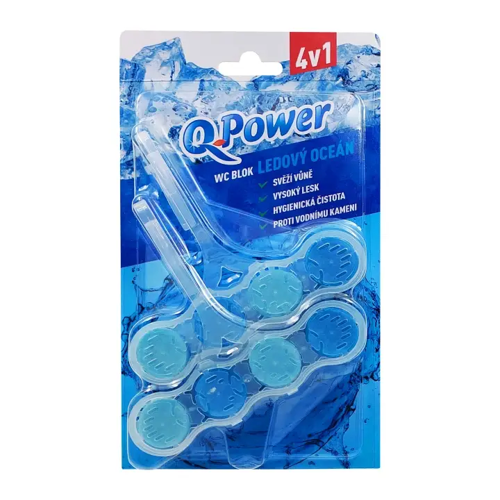 Akční Nabídka Q-Power Tuhý WC závěs Ledový oceán 2 ks