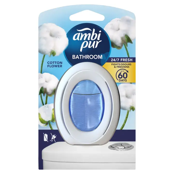 Víkendová Akce Ambi Pur Bathroom Cotton Fresh Osvěžovač vzduchu 1 ks