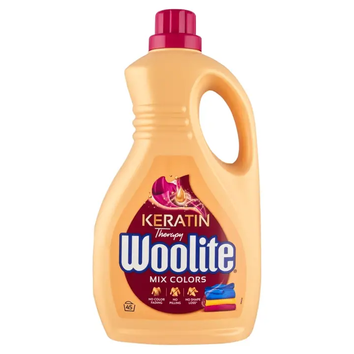 Nejlepší Volba Woolite Keratin Therapy Prací gel na barevné prádlo 45 PD